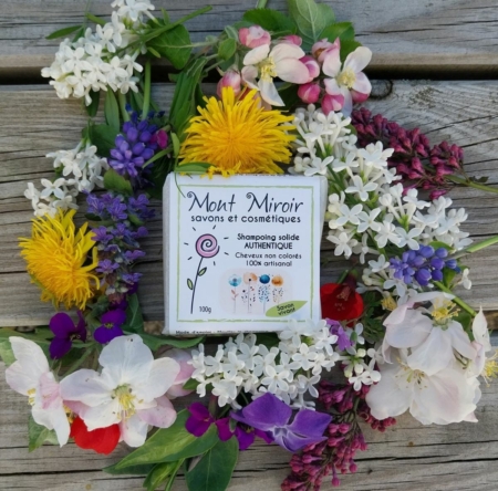 shampoing solide authentique 100g mont miroir