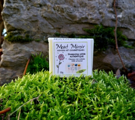 shampoing solide authentique 50g mont miroir