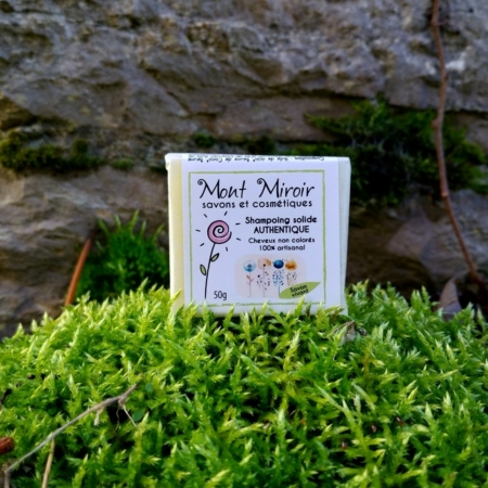 shampoing solide authentique 50g mont miroir
