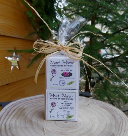 coffret cadeau savons solides mont miroir